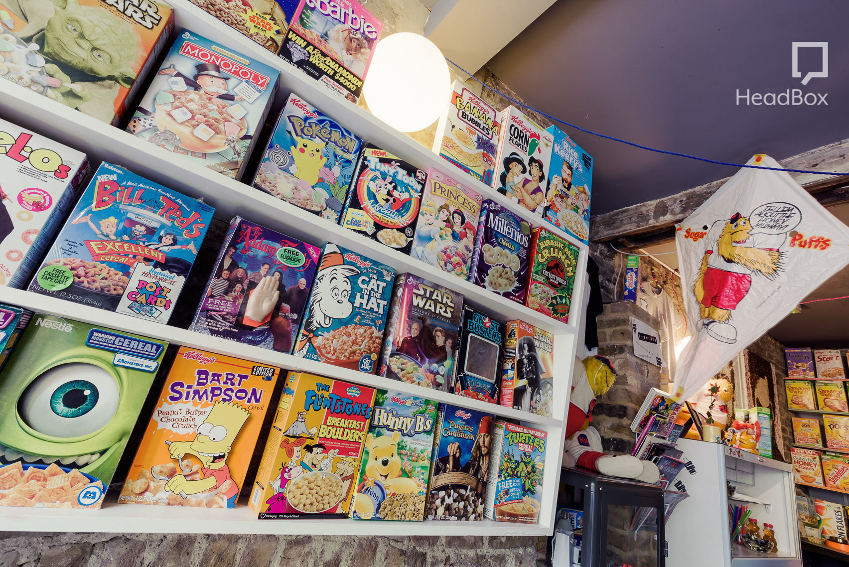 Book Brick Lane Branch, Cereal Killer Cafe (London) HeadBox