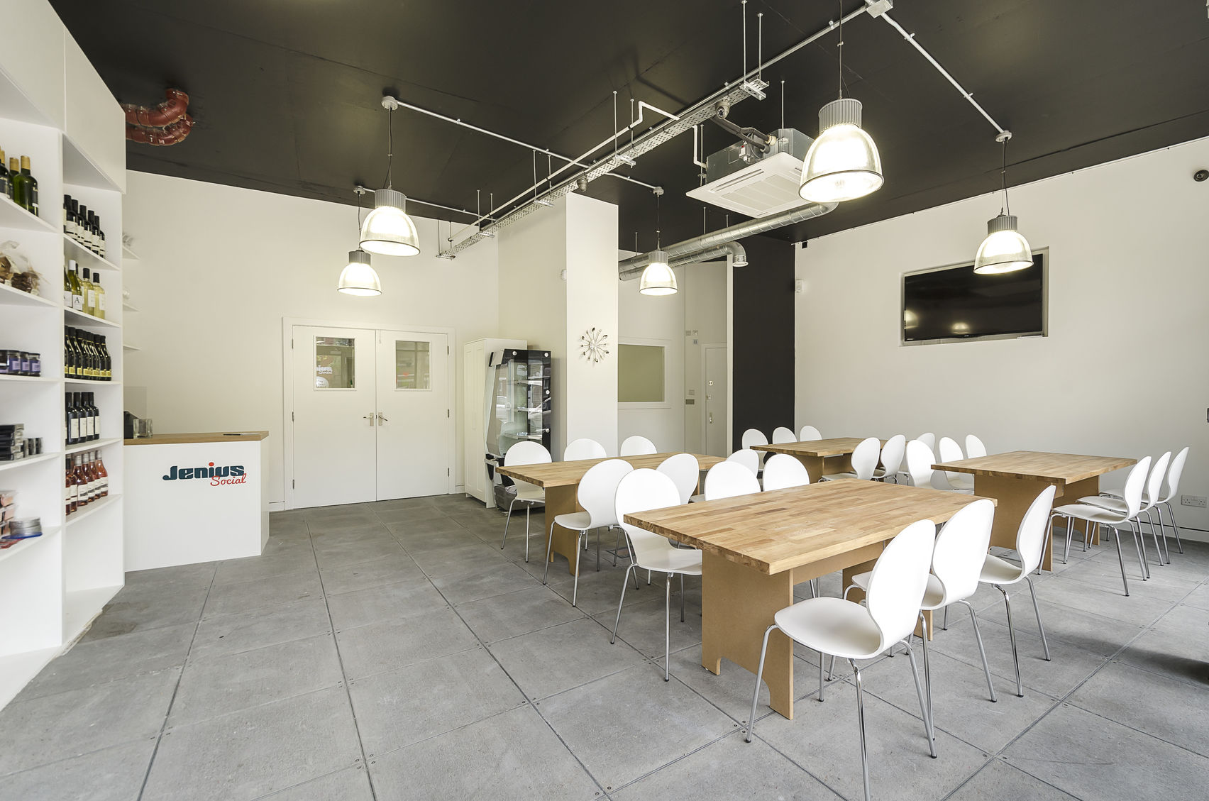 Book Event Space & Kitchen Hire, Jenius Social (London) – HeadBox